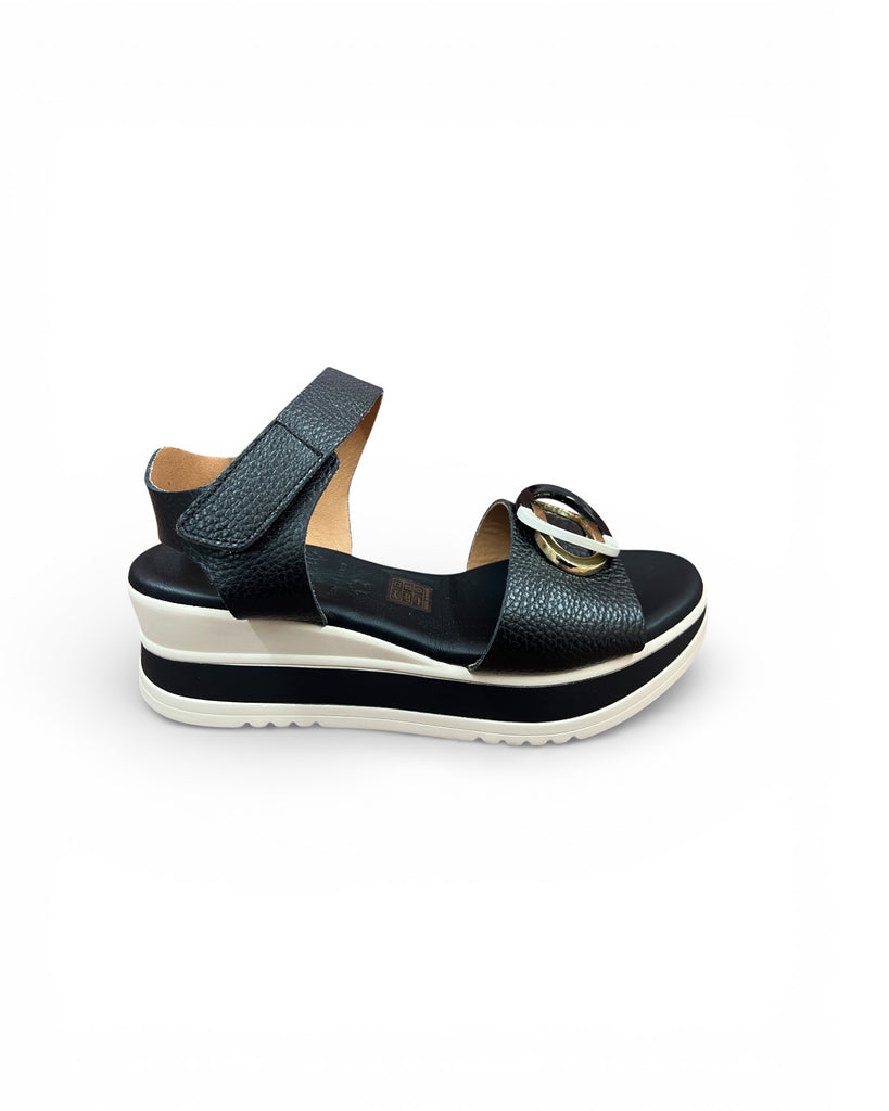 Oh My Sandal Black Platform Sandal 5974