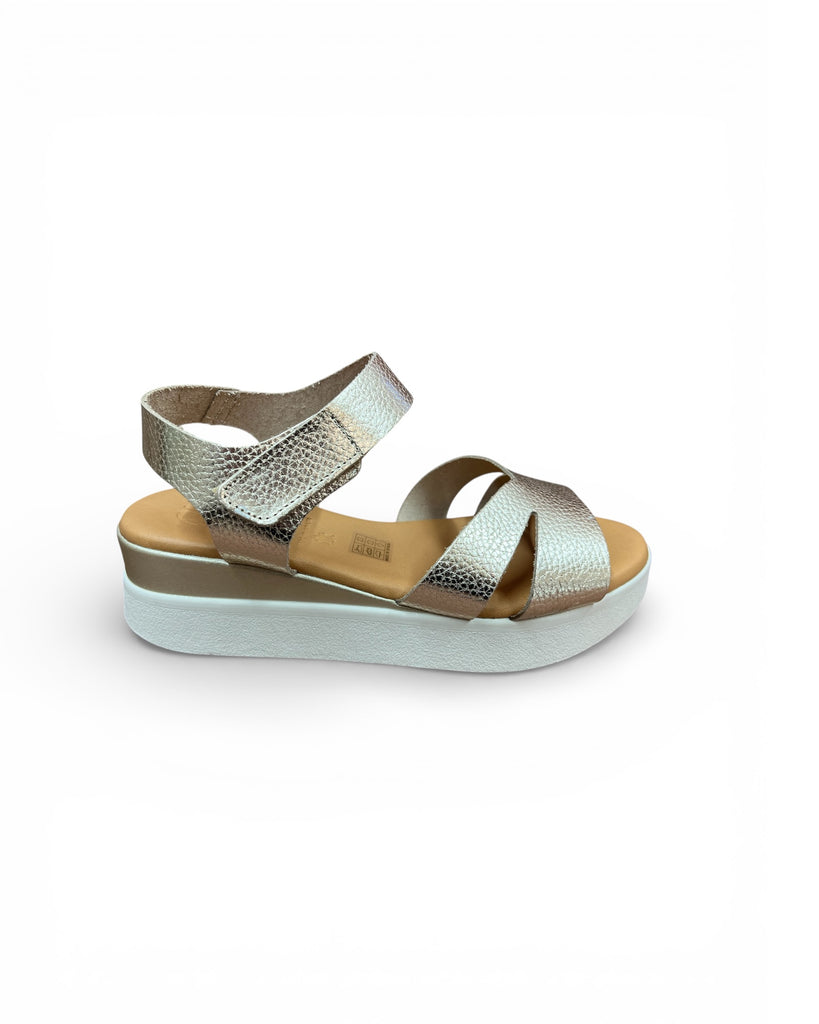 Oh My Sandal Champagne Sandals 5963