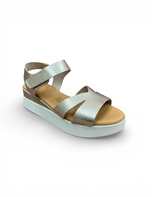 Oh My Sandal Champagne Sandals 5963
