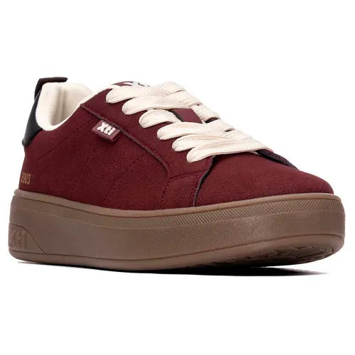 XTI 146270 Burgundy Chunky Trainers