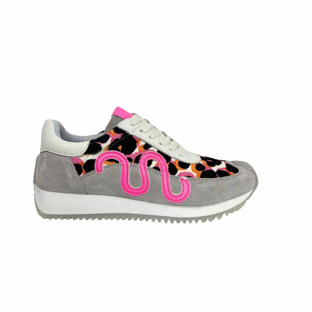 Kate Appleby Northney Hot Pink Leopard Trainers