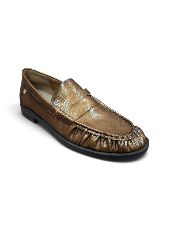 Carmela 164357 Tan Patent Leather Loafers