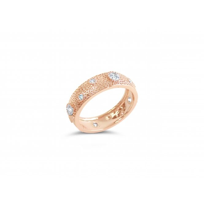 Rose Gold Encrusted Ring*