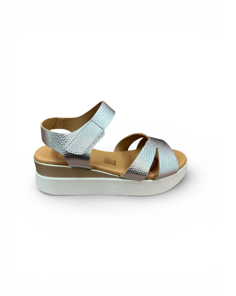 Oh My Sandal Silver Platform Sandals 5963