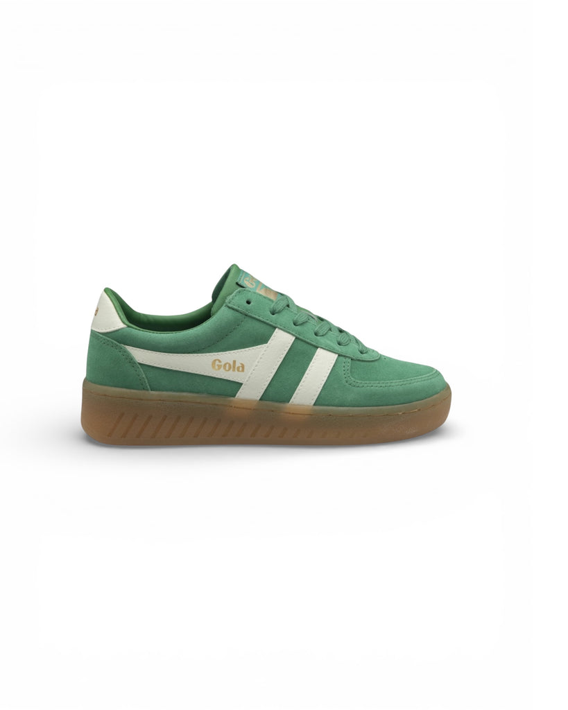 Gola Classics Women's Grandslam Jade Green Suede Trainers
