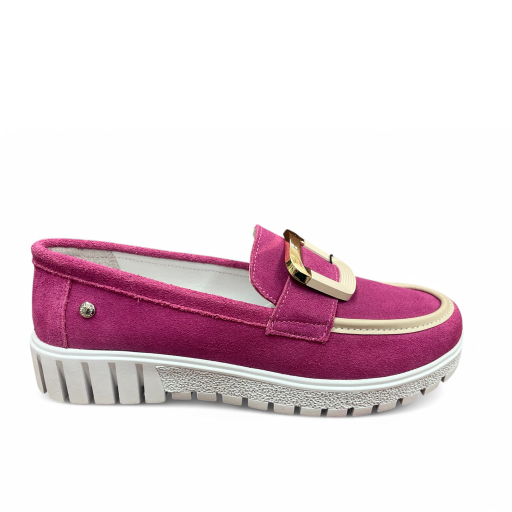 Patrizio Como Cassino Rosa Jazz Loafers