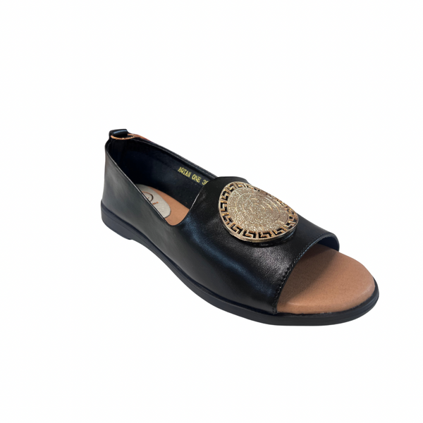 Zanni & Co Aqtan One Ink Open Toe Shoe