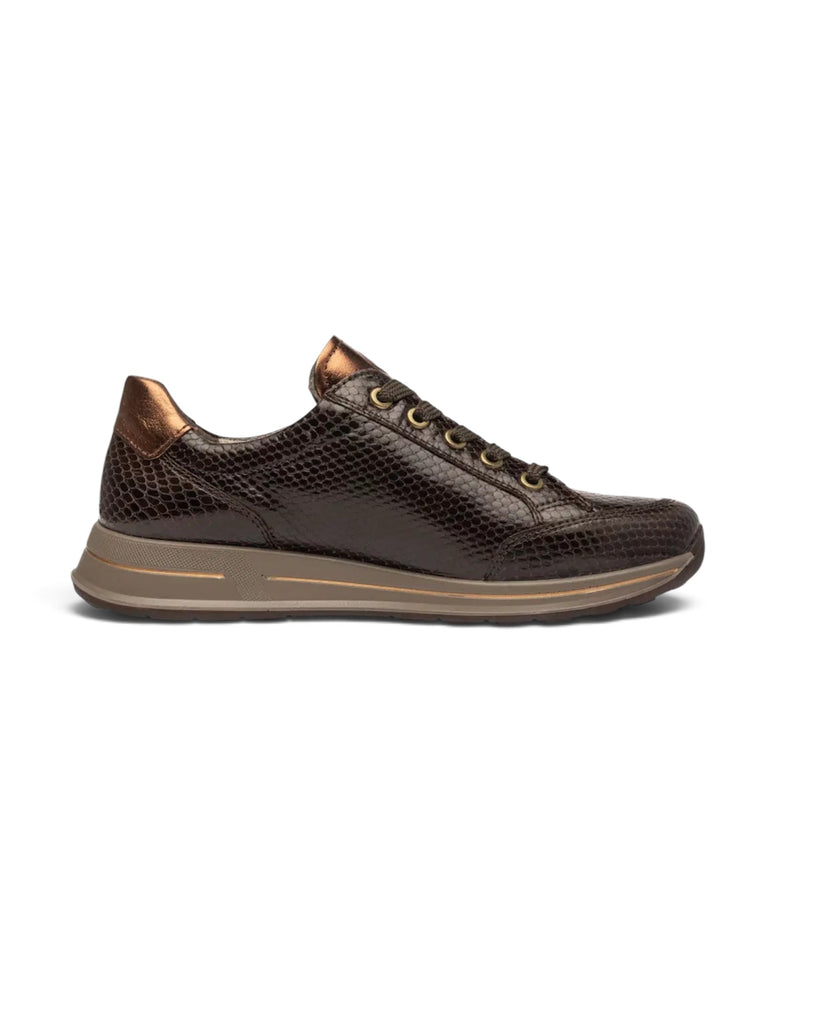 Ara Osaka 2.0 12-54801-64 Mocca Snake Print Trainers