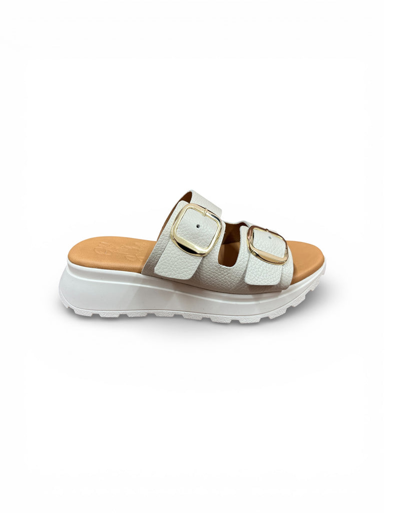 Oh My Sandal Ice Chunky Slider Sandal 5950