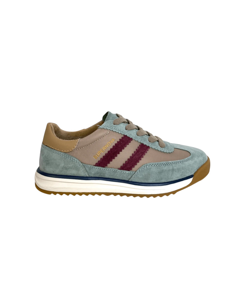 Drilleys Seventy Cocomint Gum Sole Trainers