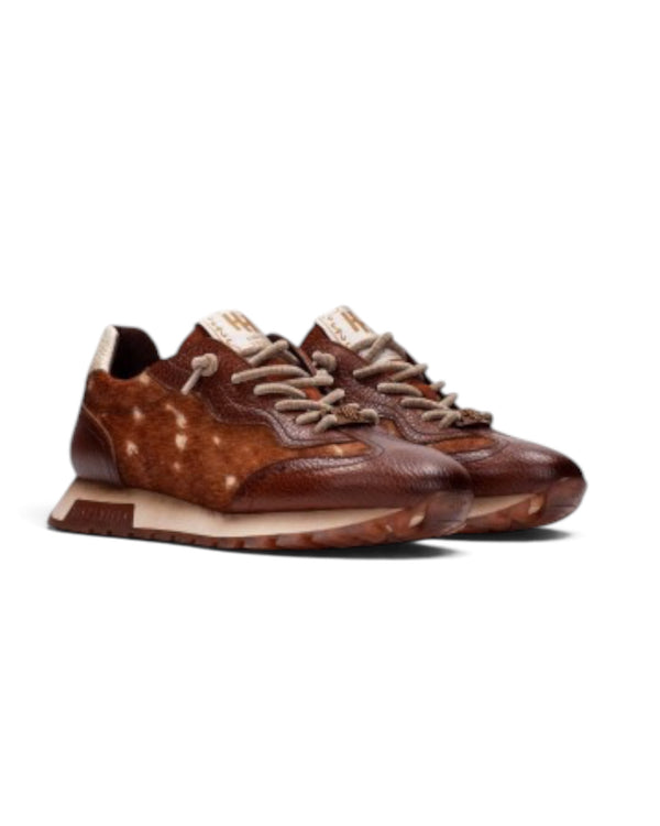 Hispanitas HI265106 Oregon Bamby & Espresso Leather Trainers