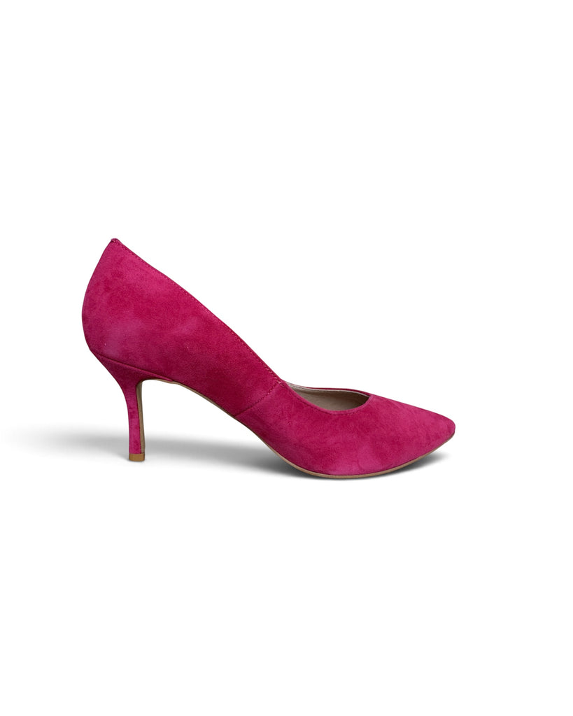 Emis Z6047/023 Fuchsia Suede Pointed Shoe