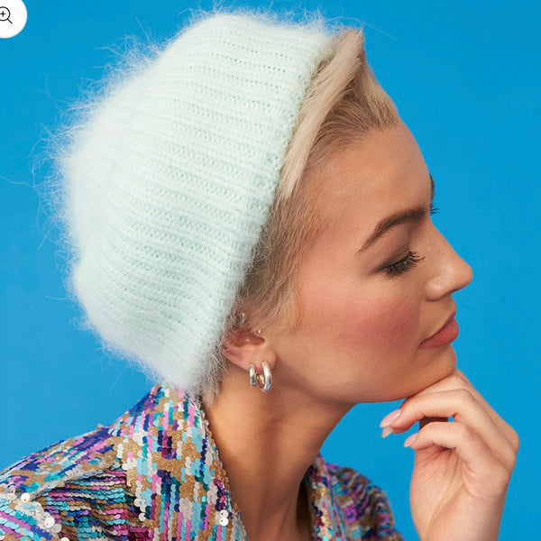 Mint Cashmere Blend Hat