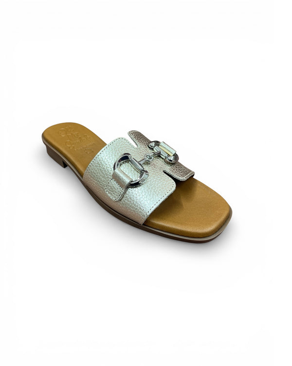 Oh My Sandal Champagne Slider 5872