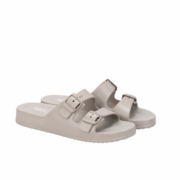 Igor Habana Brillo Patent Sand Double Strap Sandal