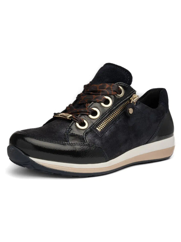 Ara Osaka 12-64587-05 Navy Trainers