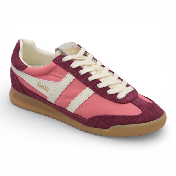 Gola Classics Women's Firefly Bubblegum, Cerise & Off White Trainers