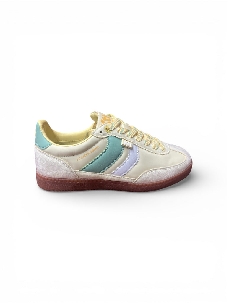 XTI Yellow Gum Sole Trainers 145052