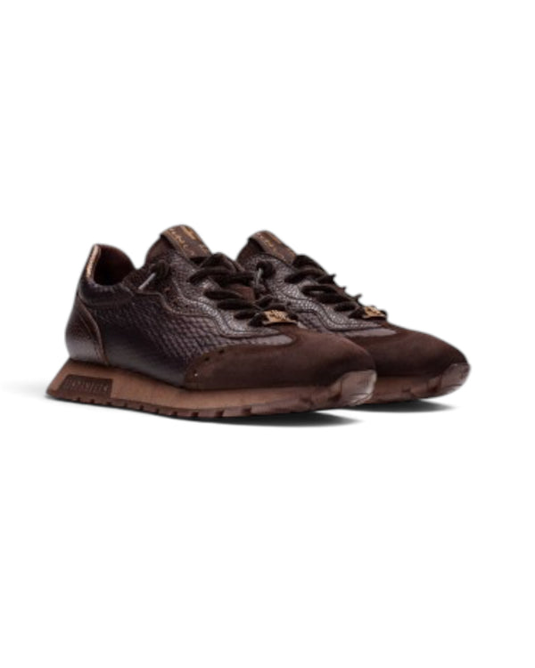 Hispanitas HI264955 Oregon Espresso Leather Trainers