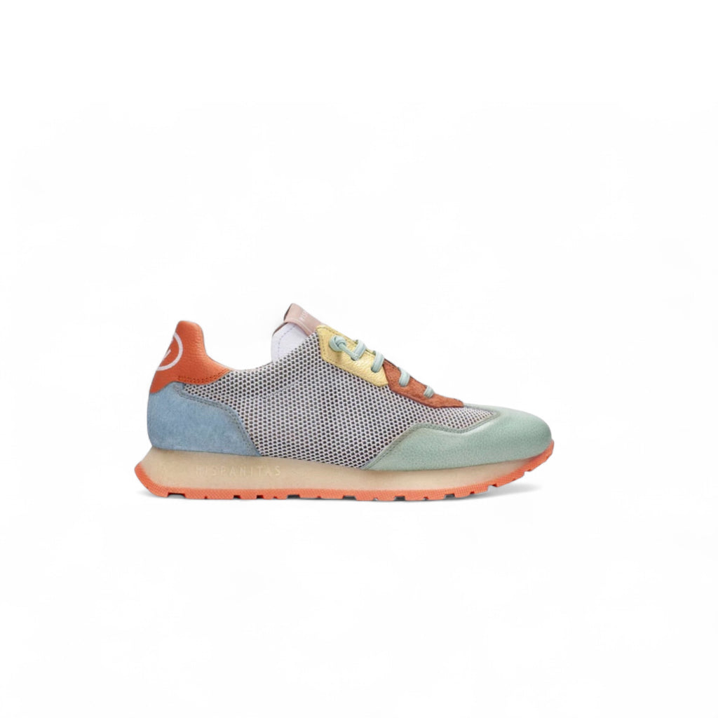 Hispanitas CHV235896 Kansas Multi Colour Leather & Mesh Trainers