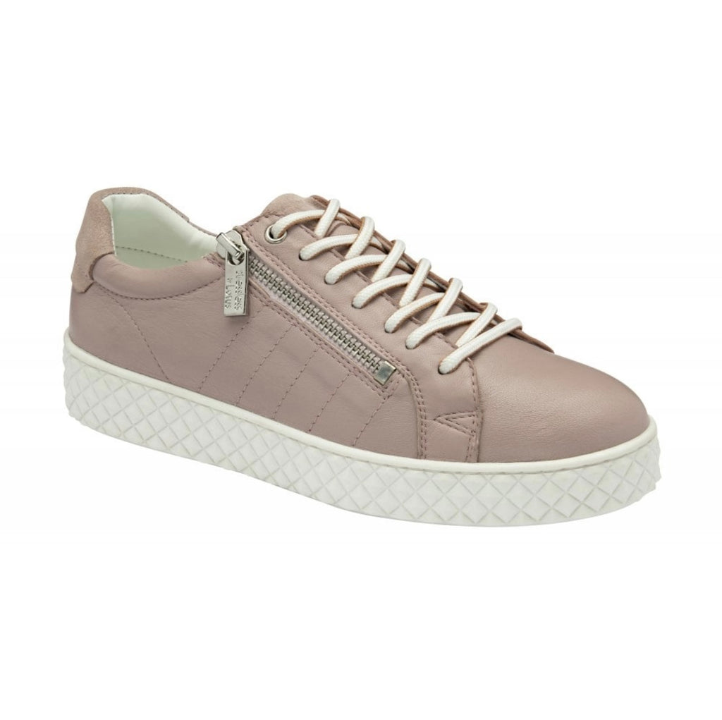 Pink Leather Soul Casual Trainers | Stressless by Lotus