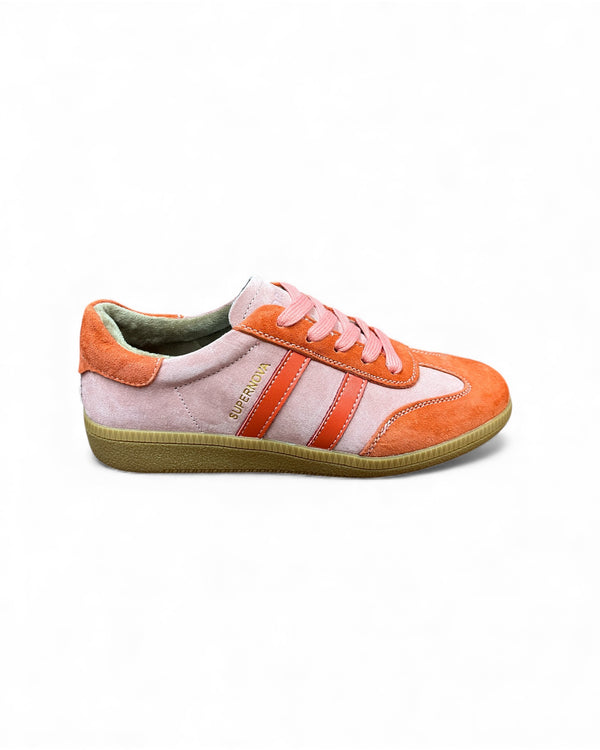 Drilleys Sixty Four Coral Reef Gum Sole Trainers
