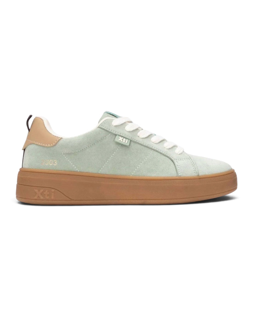 XTI 146270 Khaki Chunky Trainers