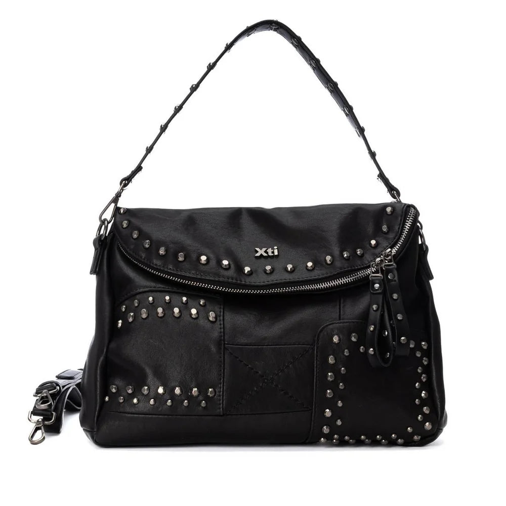 XTI 184676 Black Studded Handbag
