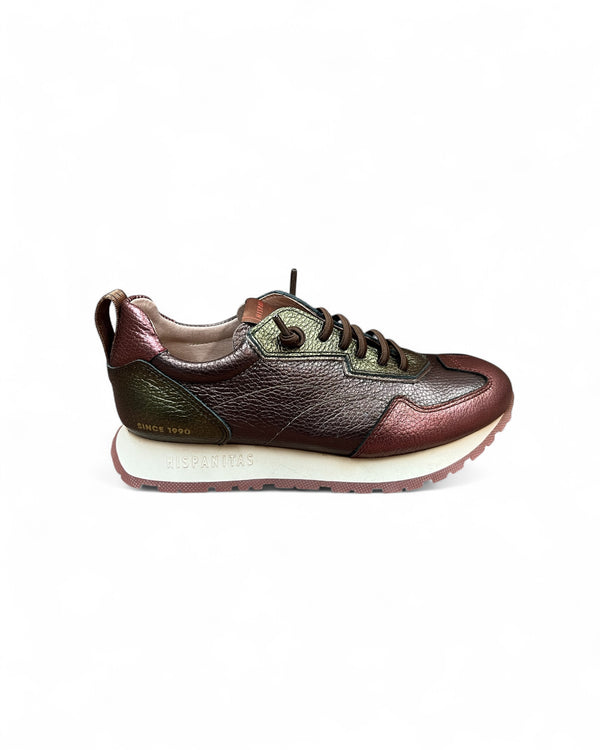 Hispanitas 254312 Multi Metallic Leather Trainers