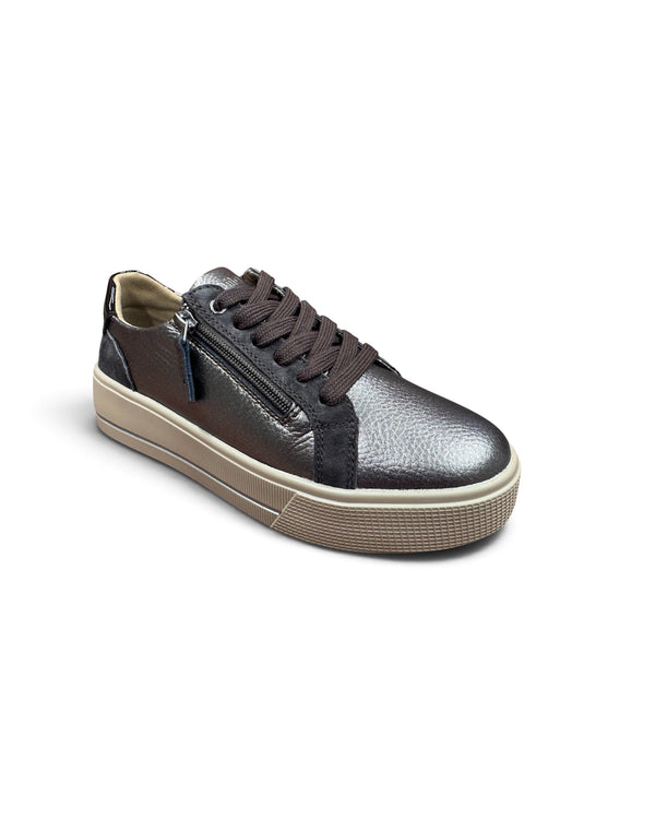 Patrizio Como Ravenna Pewter Trainers