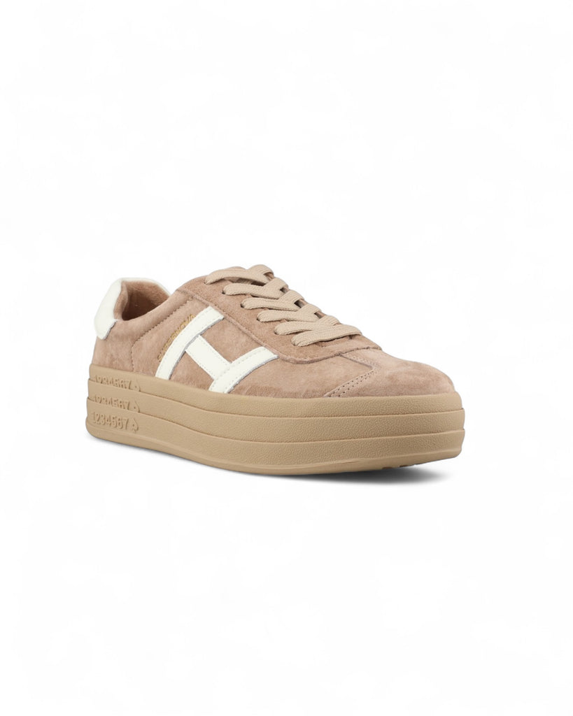 Drilleys Sixty Eight Desert Sands Gum Sole Trainers