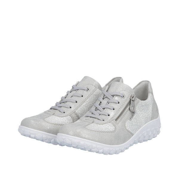 Rieker Bronia Silver Trainers 59501-90