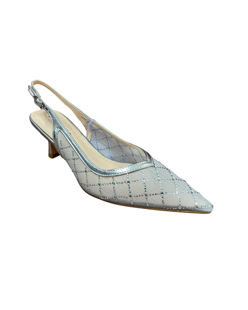 Sorento Kilda Beach Silver Jewels Slingback Shoes