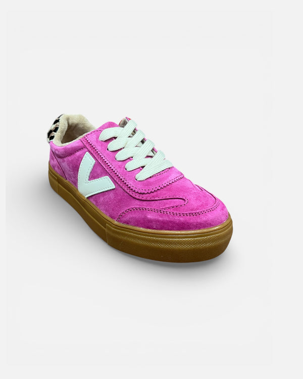 Drilleys Eighty Hot Leopard Gum Sole Trainers