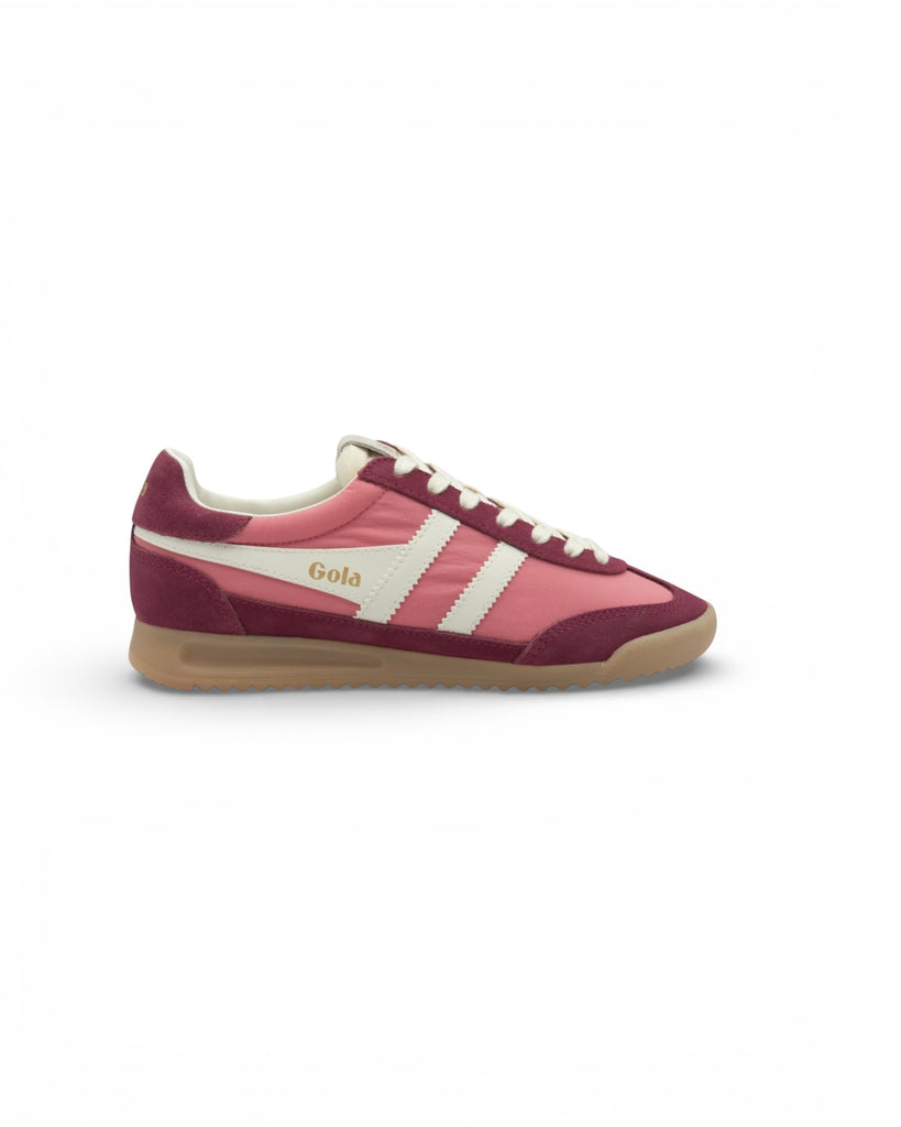 Gola Classics Women's Firefly Bubblegum, Cerise & Off White Trainers