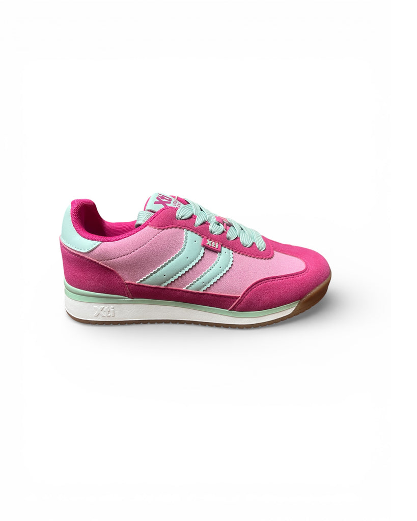 XTI Fuchsia & Lemon Trainers 145019
