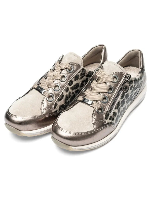 Ara Osaka 12-64587-05 Cashmere & Leopard Trainers