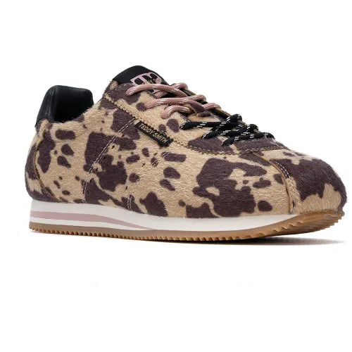 Teddy Smith 121102 Cow Print Trainers