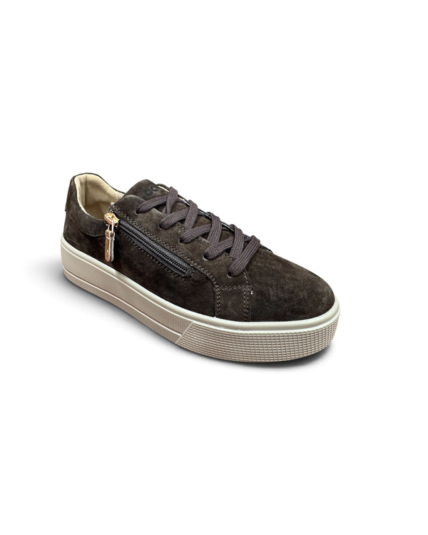 Patrizio Como Tosi Brown Suede Trainers