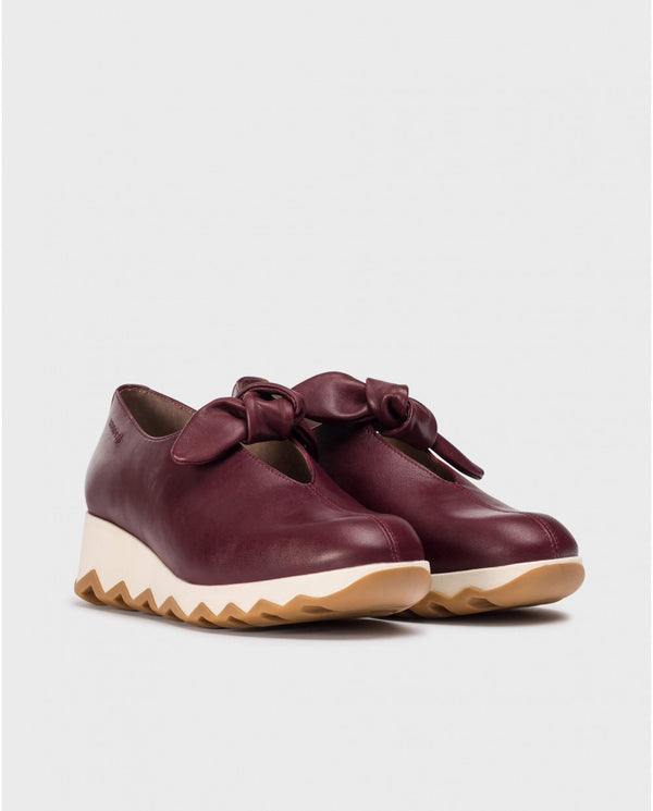 Wonders C-7611 Wine Knot Loafers