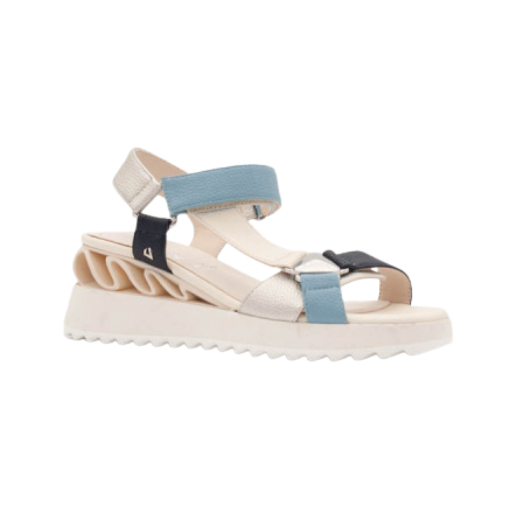 Una Healy Before You Bluezilla Wedge Sandals