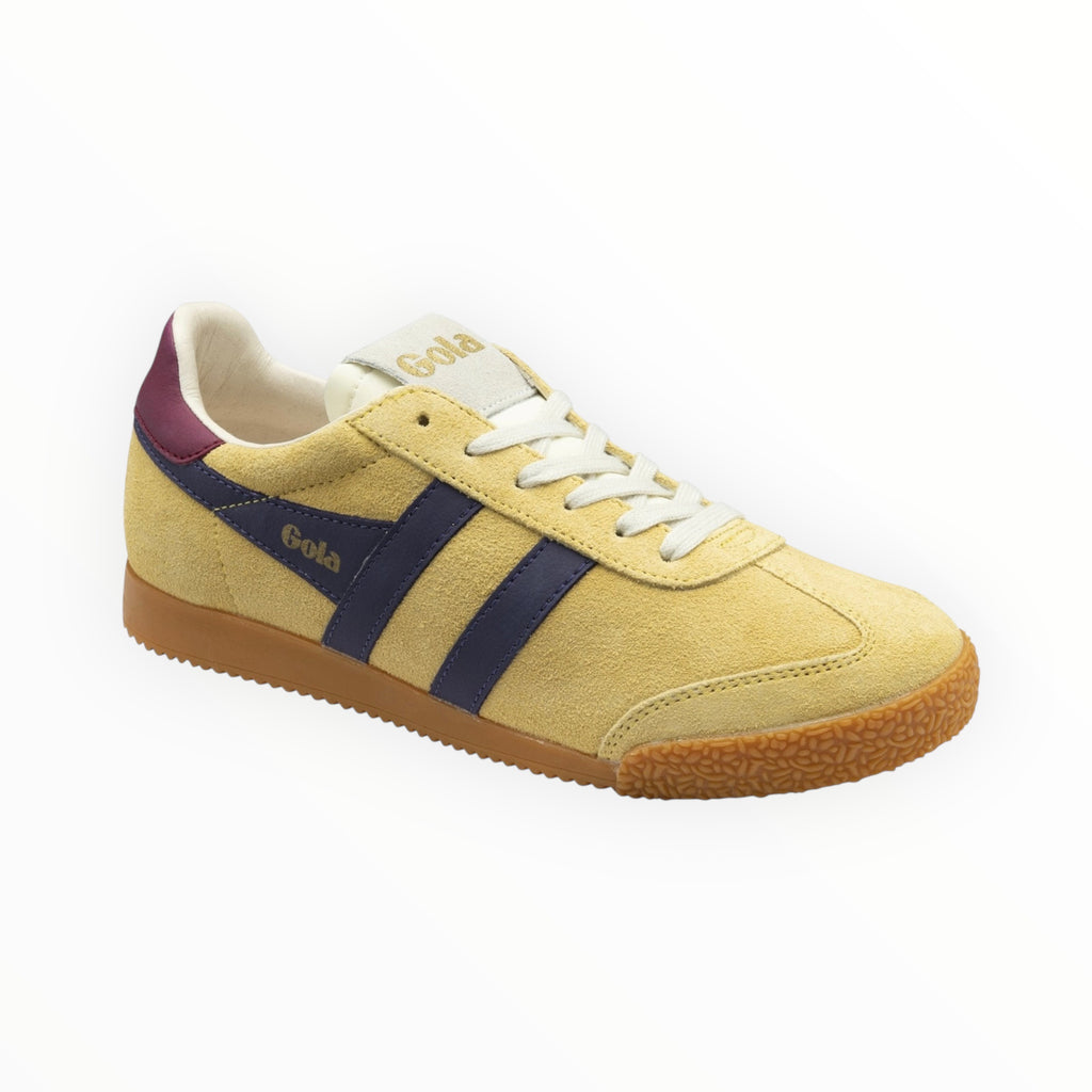 Gola Elan Pollen, Plum & Cerise Suede Trainers