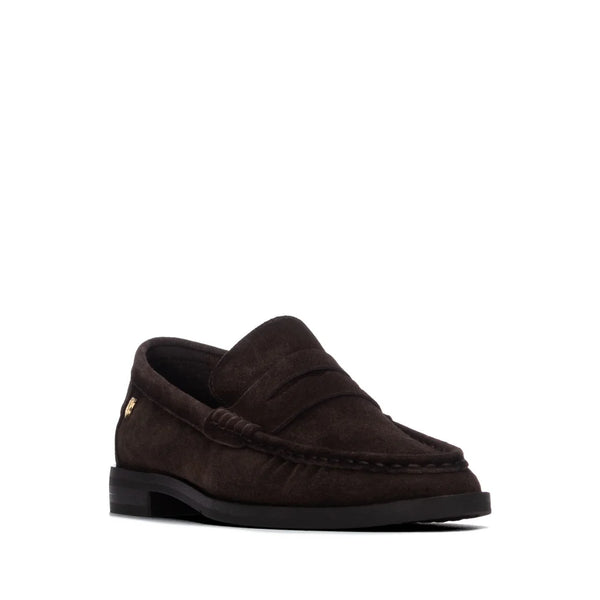 Carmela 164389 Brown Suede Loafers