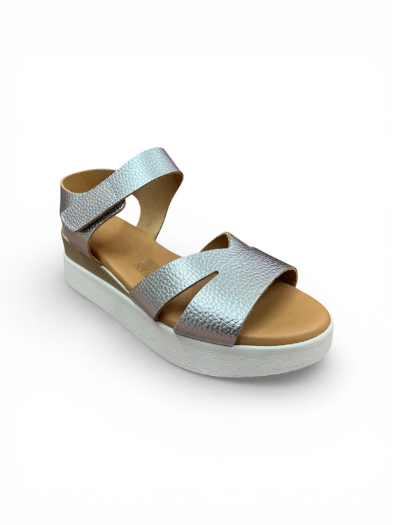 Oh My Sandal Silver Platform Sandals 5963