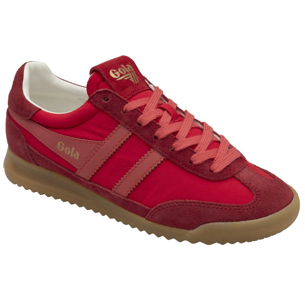 Gola Firefly Red & Deep Coral Trainers