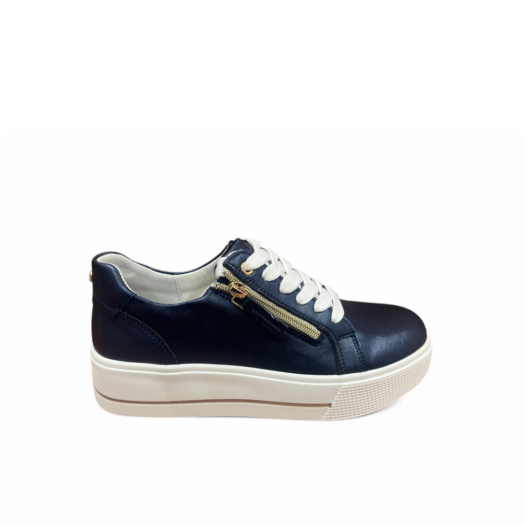 Patrizio Como Ravenna Navy Marino Platform Trainers