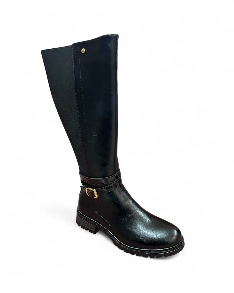 Patrizio Como Catanzara Black Long Boots