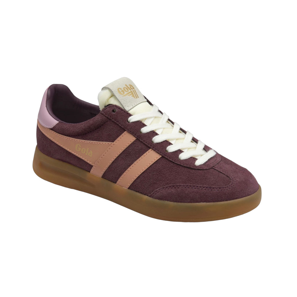 Gola Classics Viper Wine, Teracotta & Candy Gum Sole Trainers