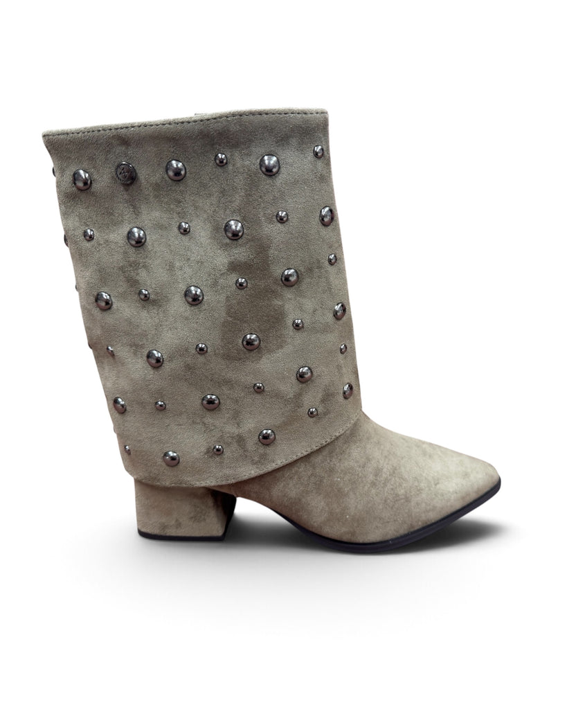 XTI 146498 Taupe Studded Ankle Boot