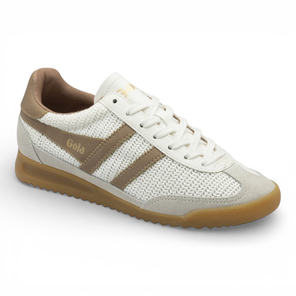 Gola Classics Women's Tornado Zephyr Off White & Caramel Trainers